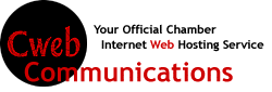 Cweb Communications - Your Official Chamber Internet Web Hosting Service